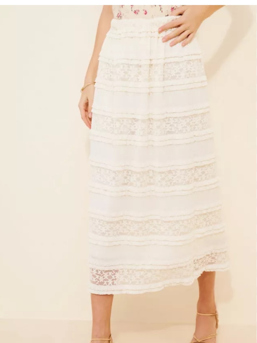Urban outfitters dizzy Lizzy lace skirt